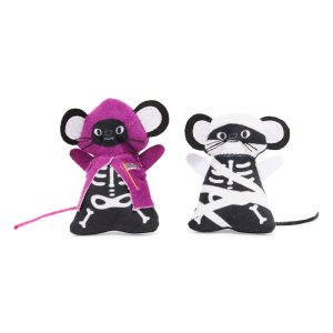 Petco Halloween Plush Mice Cat Toys