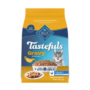 Blue Buffalo Tastefuls Irresistible Gravy Experience Chicken Adult Indoor Cat Dry Food