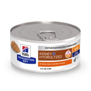 Hill's Prescription Diet k/d + z/d Hydrolyzed Chicken Flavor Wet Cat Food