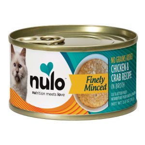Nulo Finely Minced Chicken & Crab for Cat & Kitten