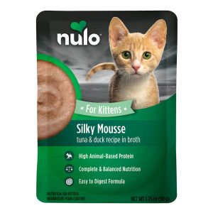 Nulo Silky Mousse Kitten Tuna & Duck Recipe for Kittens