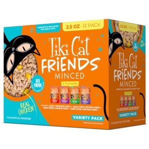 Tiki Cat Friends Chicken Wet Cat Food Variety Pack