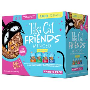 Tiki Cat Friends Tuna Cat Food Pouch Variety Pack