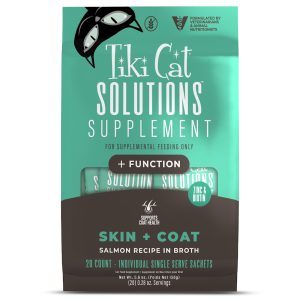 Tiki Cat Solutions Skin & Coat Cat Food Supplement
