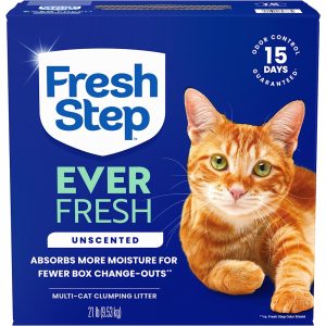 Fresh Step Ever Fresh Unscented Multi Cat Clumping Litter