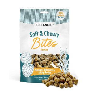 Icelandic+ Chicken & Blackberry Soft & Chewy Bites for Cats