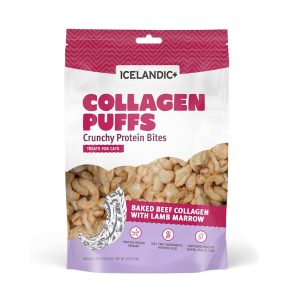 Icelandic+ Beef Collagen Mini Puffs with Marrow for Cats