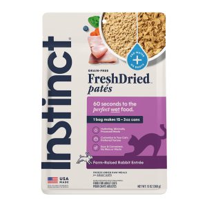 Instinct FreshDried Pates Rabbit Entree for Cats