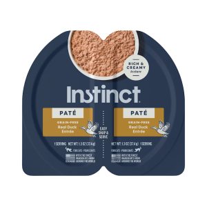 Instinct Pate Split Cup Real Duck Entree Grain-Free Wet Cat Food