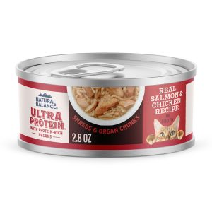 Natural Balance Ultra Protein Salmon & Chicken Recipe in Broth Wet Cat Food