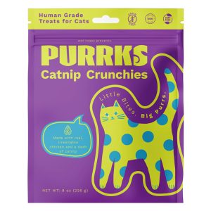 Wet Noses Purrks Chicken Catnip Crunchies for Cat Treats