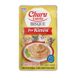 Inaba Churu Tuna Recipe Entree Bisque Pouch Kitten Food