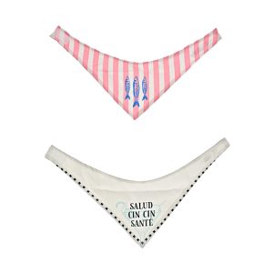 Max & Marlow Striped Martini Bandana for Cats