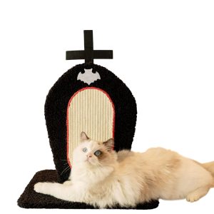 Happy & Polly Tombstone Design Upright Cat Scratching Post