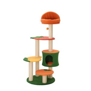 Happy & Polly Fruit World Plush Cat Tree