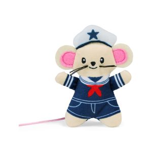 Petco Americana Traditional Sailor Mouse Cat Toy