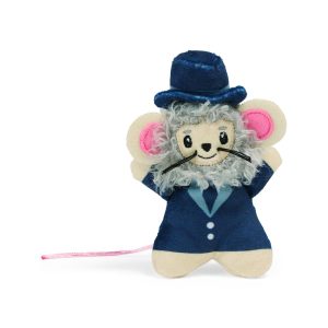 Petco Americana Abe Lincoln Mouse Cat Toy