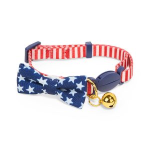 Petco Red White & Blue Breakaway Cat Collar