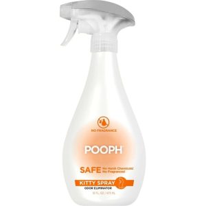 POOPH Kitty Litter Spray Odor Eliminator