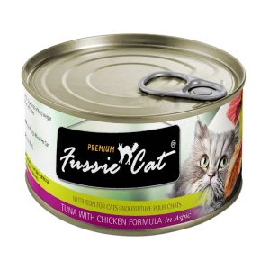 Fussie Cat Premium Tuna With Chicken Cat Food