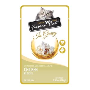 Fussie Cat Premium Chicken in Gravy Cat Food