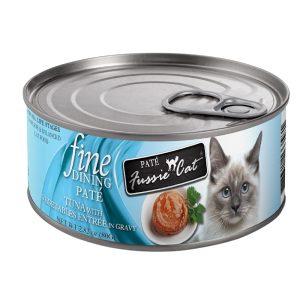 Fussie Cat Fine Dining Pate Tuna with Vegetables Entree Cat Food