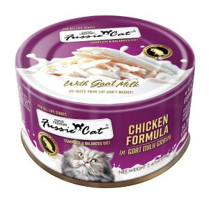 Fussie Cat Premium Chicken in Goat Milk Cat Food