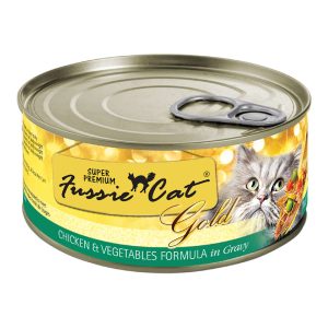 Fussie Cat Super Premium Chicken & Vegetables Formula in Gravy Cat Food