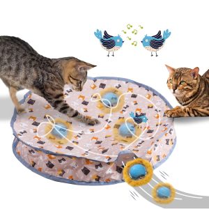 PawsPik Interactive Fast Rolling Play Mat Ball Cat Toy