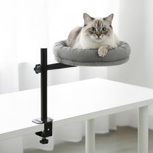 PawsPik Adjustable 360 Desk Cotton Cat Nest Bed
