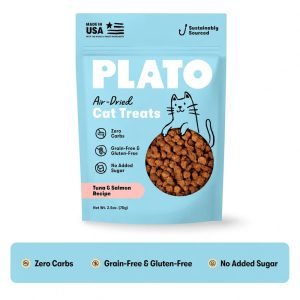 Plato Pet Air Dried Tuna & Salmon Cat Treats