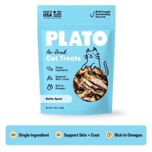 Plato Pet Air Dried Baltic Sprat Cat Treats