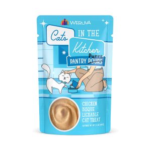 Cats in the Kitchen Pantry Pours Chicken Bisque Lickable Cat Treat