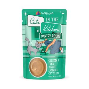 Cats in the Kitchen Pantry Pours Chicken & Tuna Bisque Lickable Cat Treat