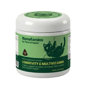 Meowtamins Longevity & Multivitamin Food Supplement for Cats