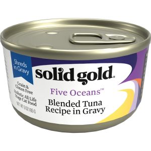 Solid Gold Five Oceans Tuna in Gravy Grain Free Canned Cat Food